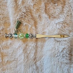 Beaded letter opener!